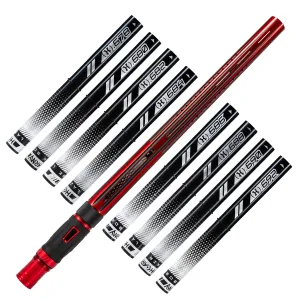 LAZR Elite Nova Barrel Kit - 15 Red/Black - Black Inserts - Cocker Threads