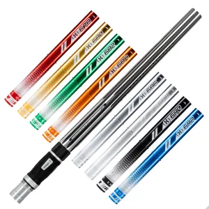 LAZR Elite Nova Barrel Kit - 15 Silver/Black - Colored Inserts - Cocker Threads