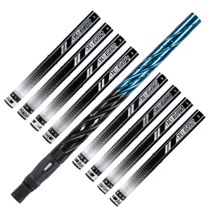 LAZR Elite Orbit Barrel Kit - 15 Black/Blue Fade - Black Inserts - Cocker Threads
