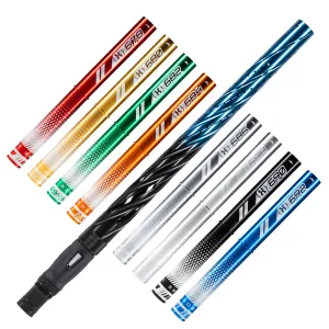 LAZR Elite Orbit Barrel Kit - 15 Black/Blue Fade - Colored Inserts - Cocker Threads