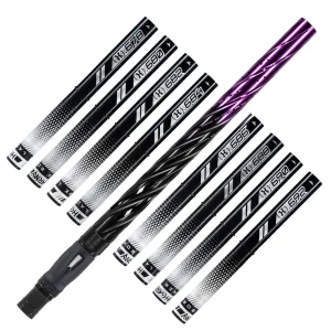LAZR Elite Orbit Barrel Kit - 15 Black/Purple Fade - Black Inserts - Cocker Threads