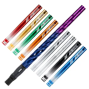 LAZR Elite Orbit Barrel Kit - 15 Black/Purple Fade - Colored Inserts - Cocker Threads