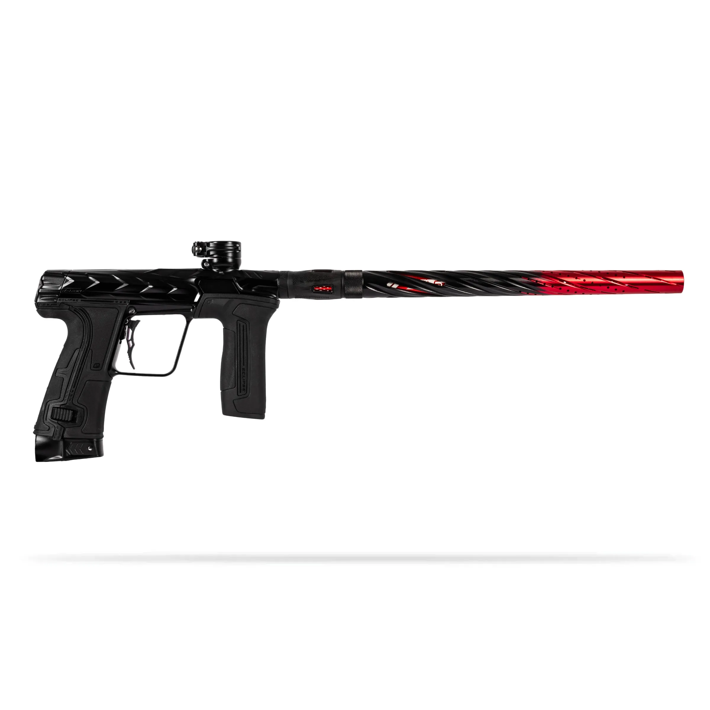 LAZR Elite Orbit Barrel Kit - 15 Black/Red Fade - Black Inserts - Cocker Threads