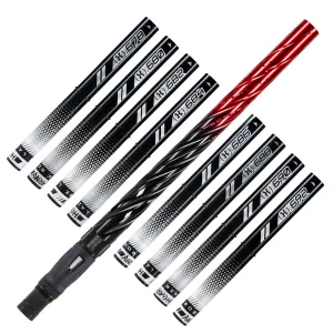 LAZR Elite Orbit Barrel Kit - 15 Black/Red Fade - Black Inserts - Cocker Threads