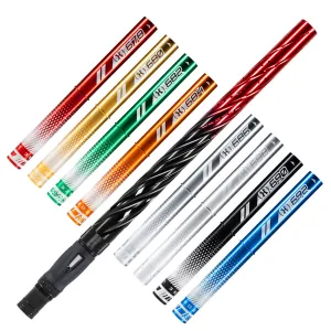 LAZR Elite Orbit Barrel Kit - 15 Black/Red Fade - Colored Inserts - Cocker Threads