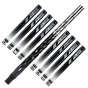 LAZR Elite Orbit Barrel Kit - 15 Black/Silver Fade - Black Inserts - Cocker Threads