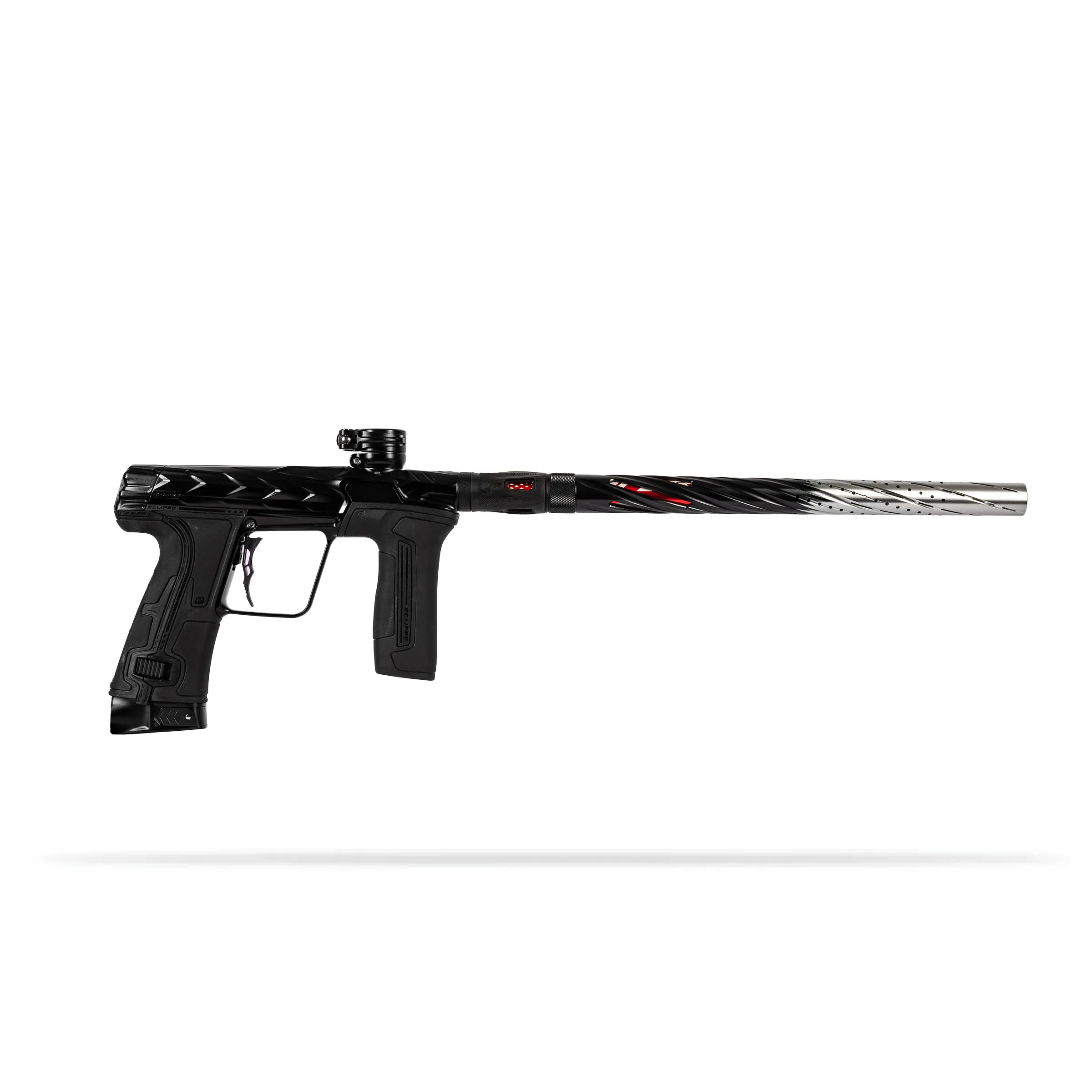 LAZR Elite Orbit Barrel Kit - 15 Black/Silver Fade - Colored Inserts - Cocker Threads