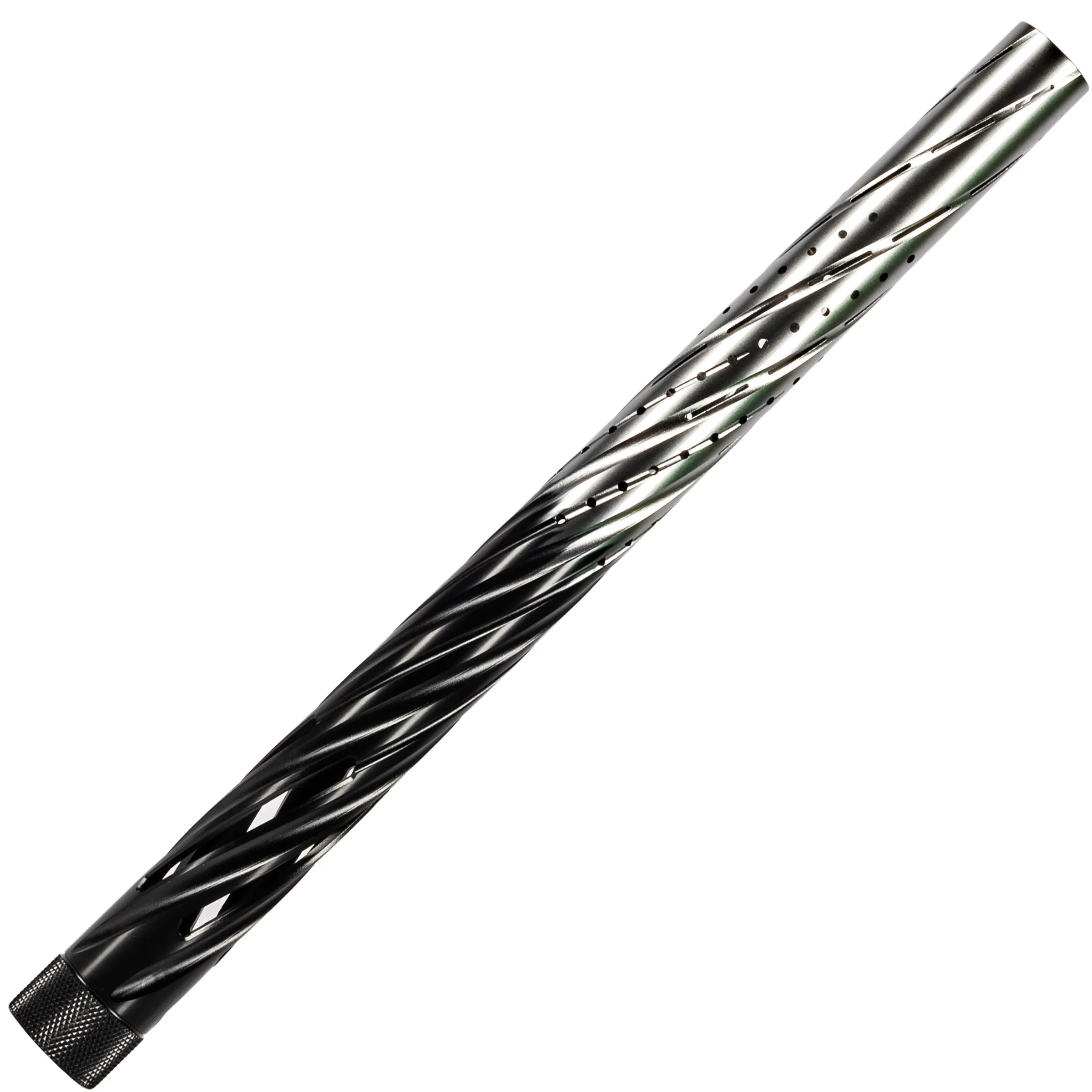 LAZR Elite Orbit Barrel Kit - 15 Black/Silver Fade - Colored Inserts - Cocker Threads