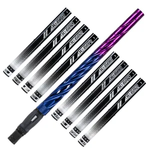 LAZR Elite Orbit Barrel Kit - 15 Blue/Purple Fade - Black Inserts - Cocker Threads