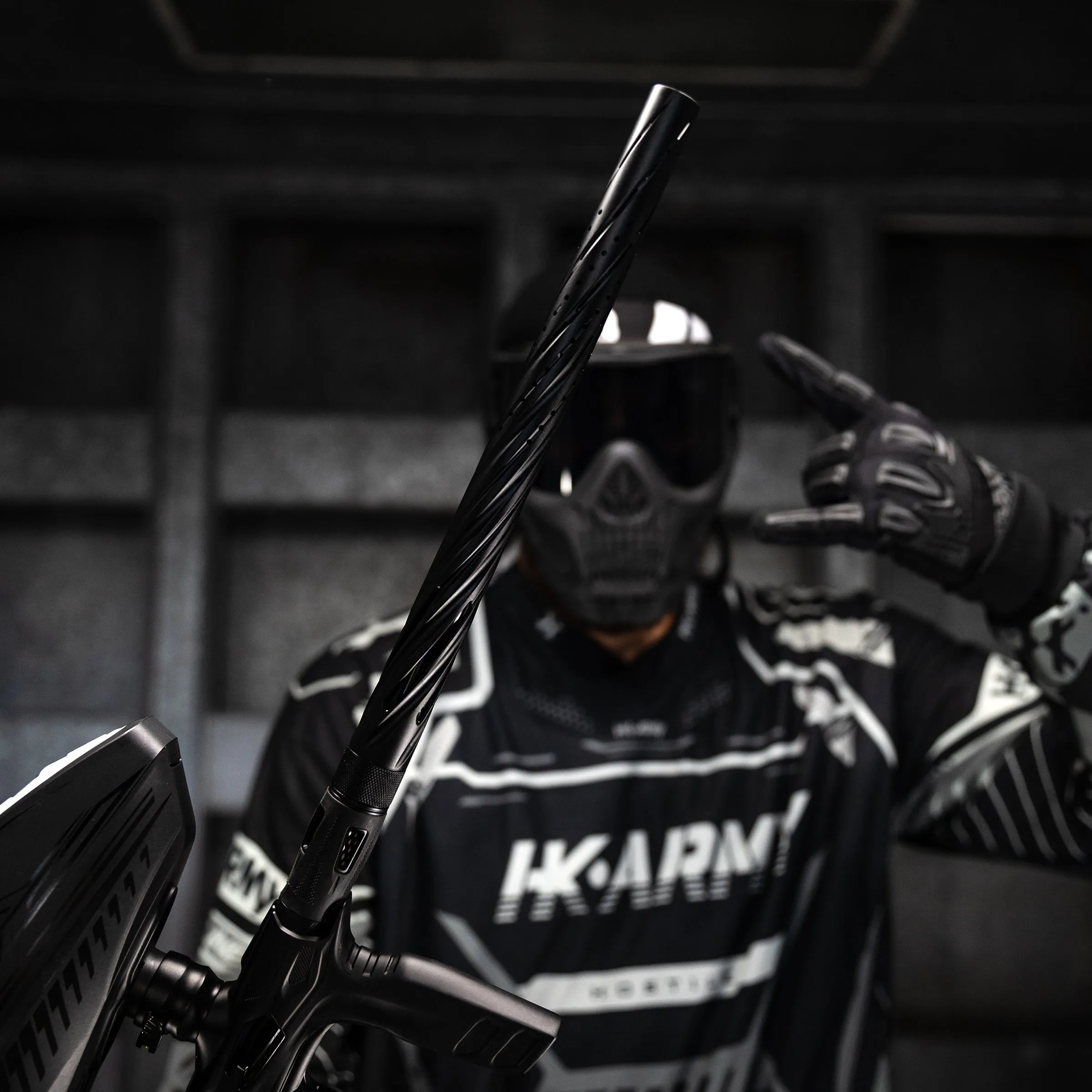 LAZR Elite Orbit Barrel Kit - 15 Dust Black/Colored Inserts - Cocker Threads