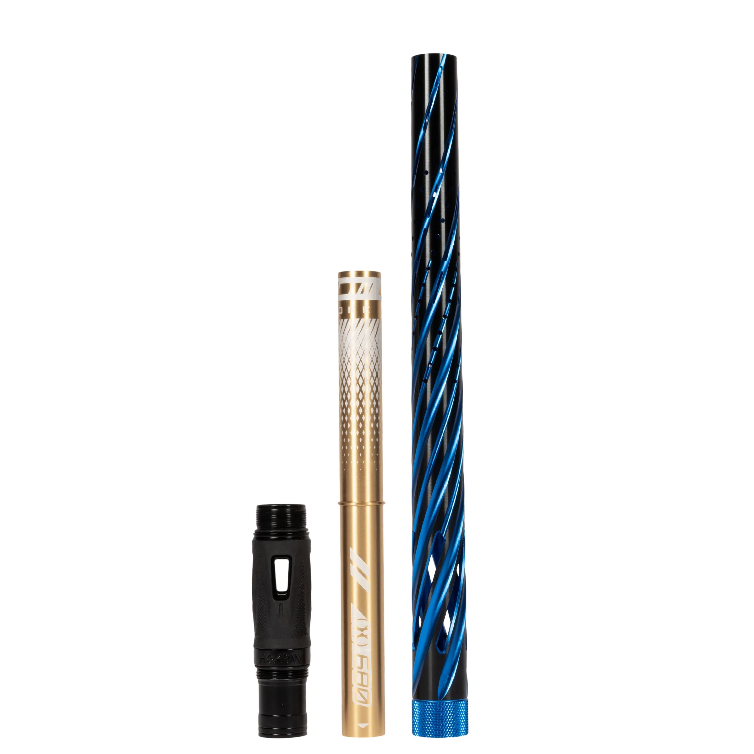 LAZR Elite Orbit Barrel Kit - 15 Dust Blue/Black - Colored Inserts - Cocker Threads