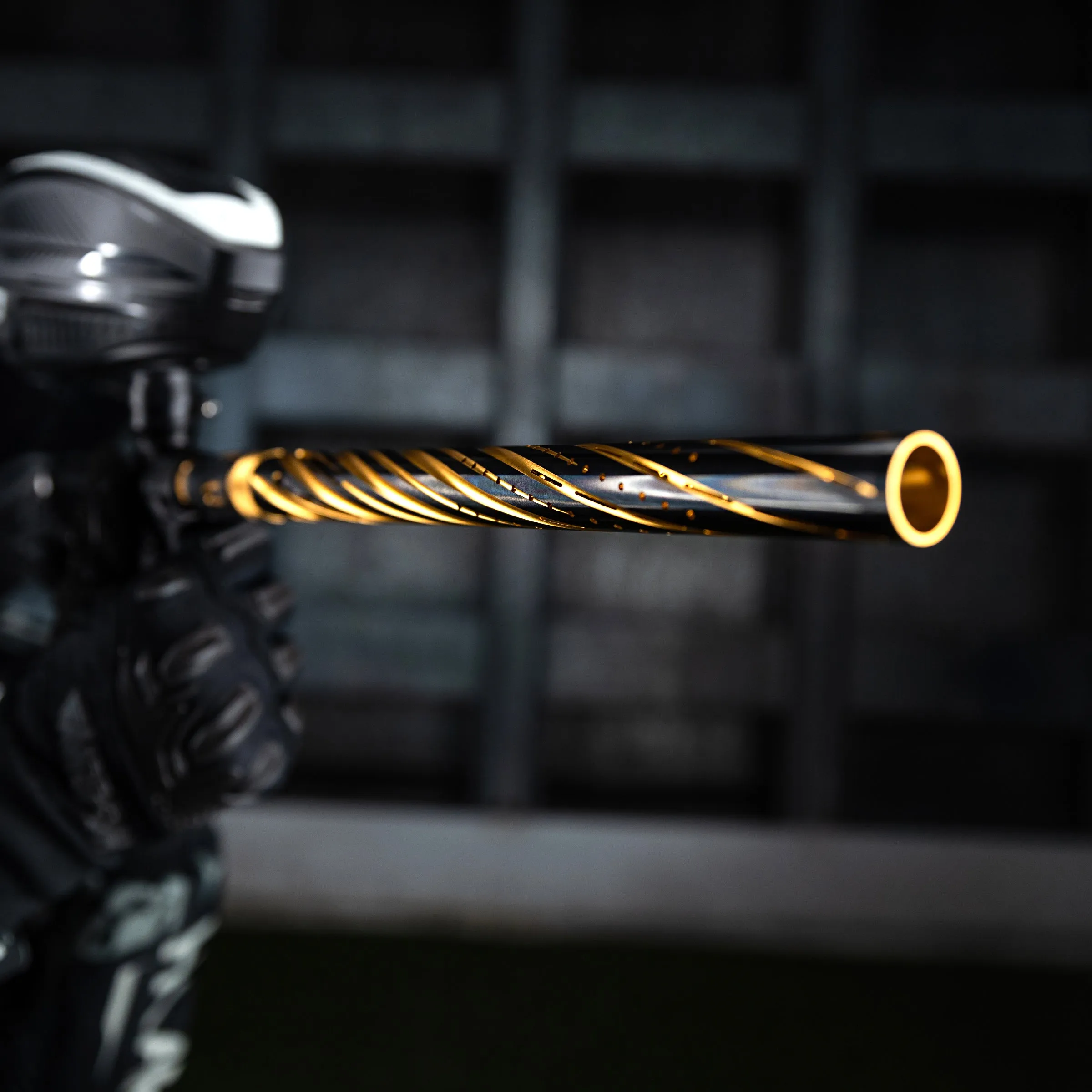 LAZR Elite Orbit Barrel Kit - 15 Dust Gold/Colored Inserts - Cocker Threads