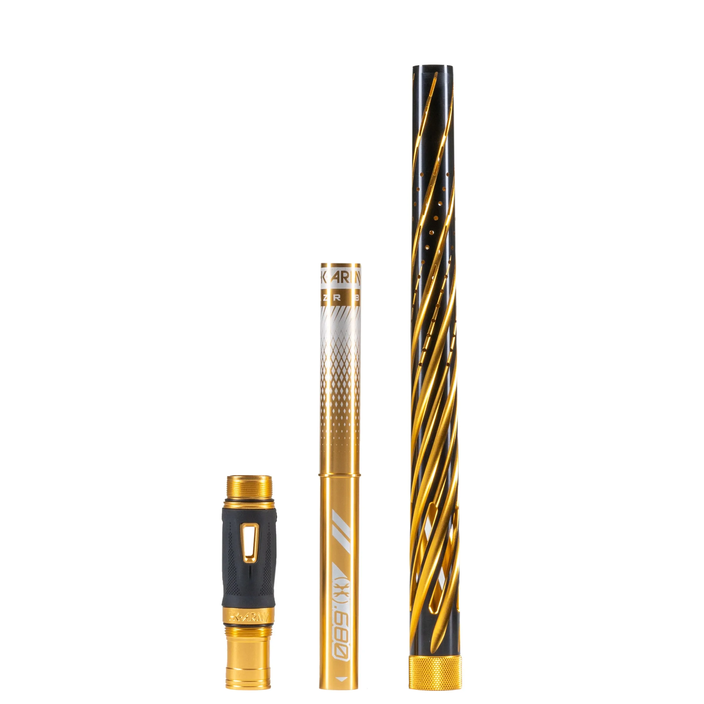 LAZR Elite Orbit Barrel Kit - 15 Dust Gold/Colored Inserts - Cocker Threads