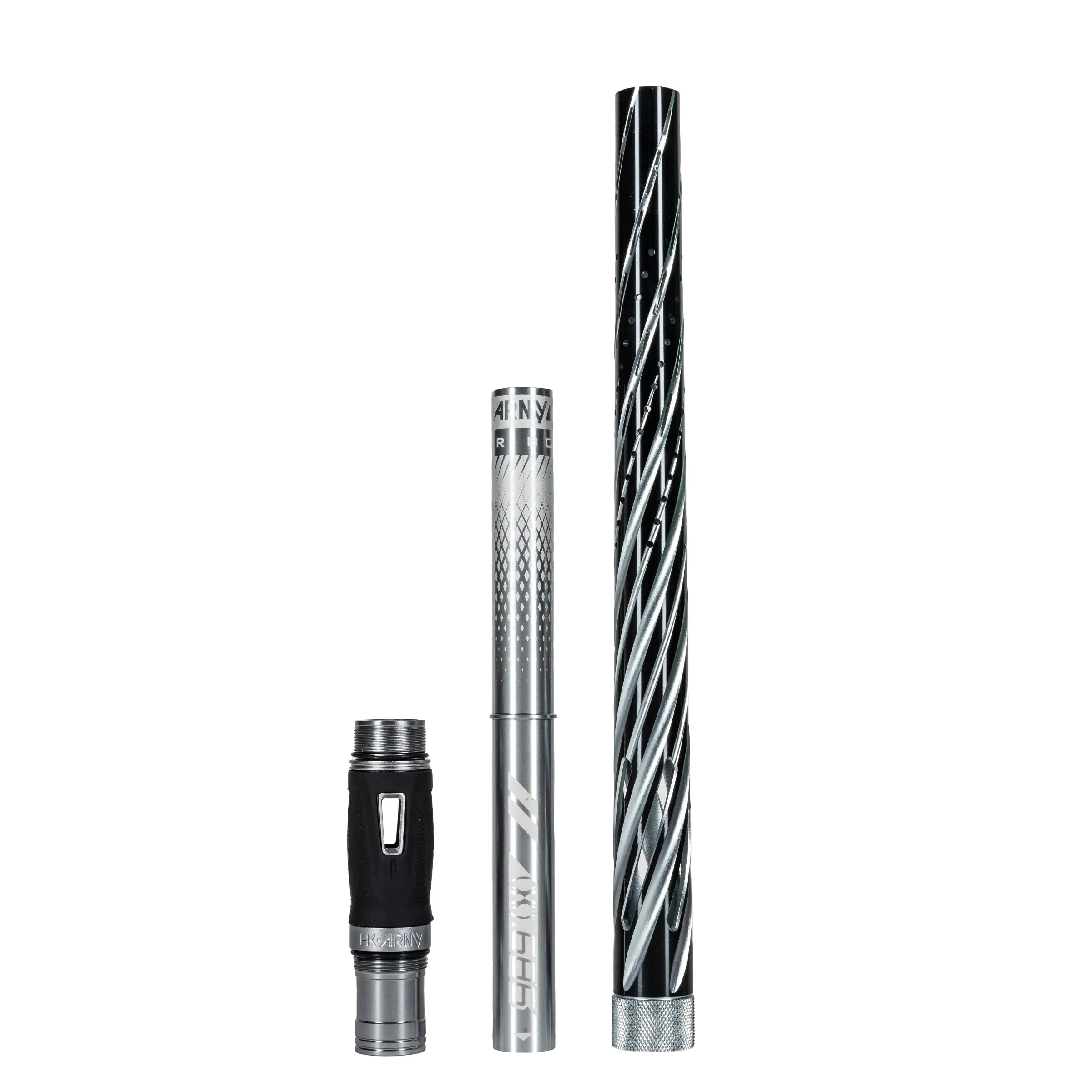 LAZR Elite Orbit Barrel Kit - 15 Dust Pewter/Colored Inserts - Cocker Threads