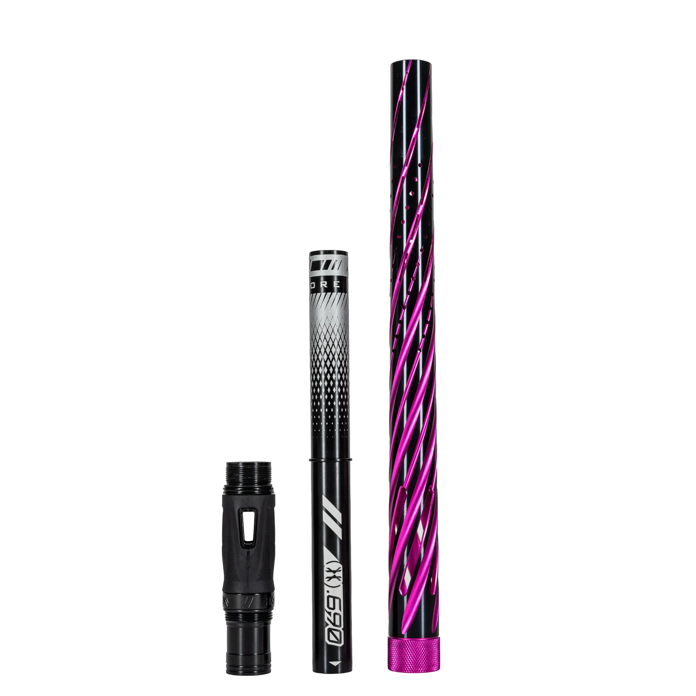 LAZR Elite Orbit Barrel Kit - 15 Dust Pink/Black Inserts - Cocker Threads