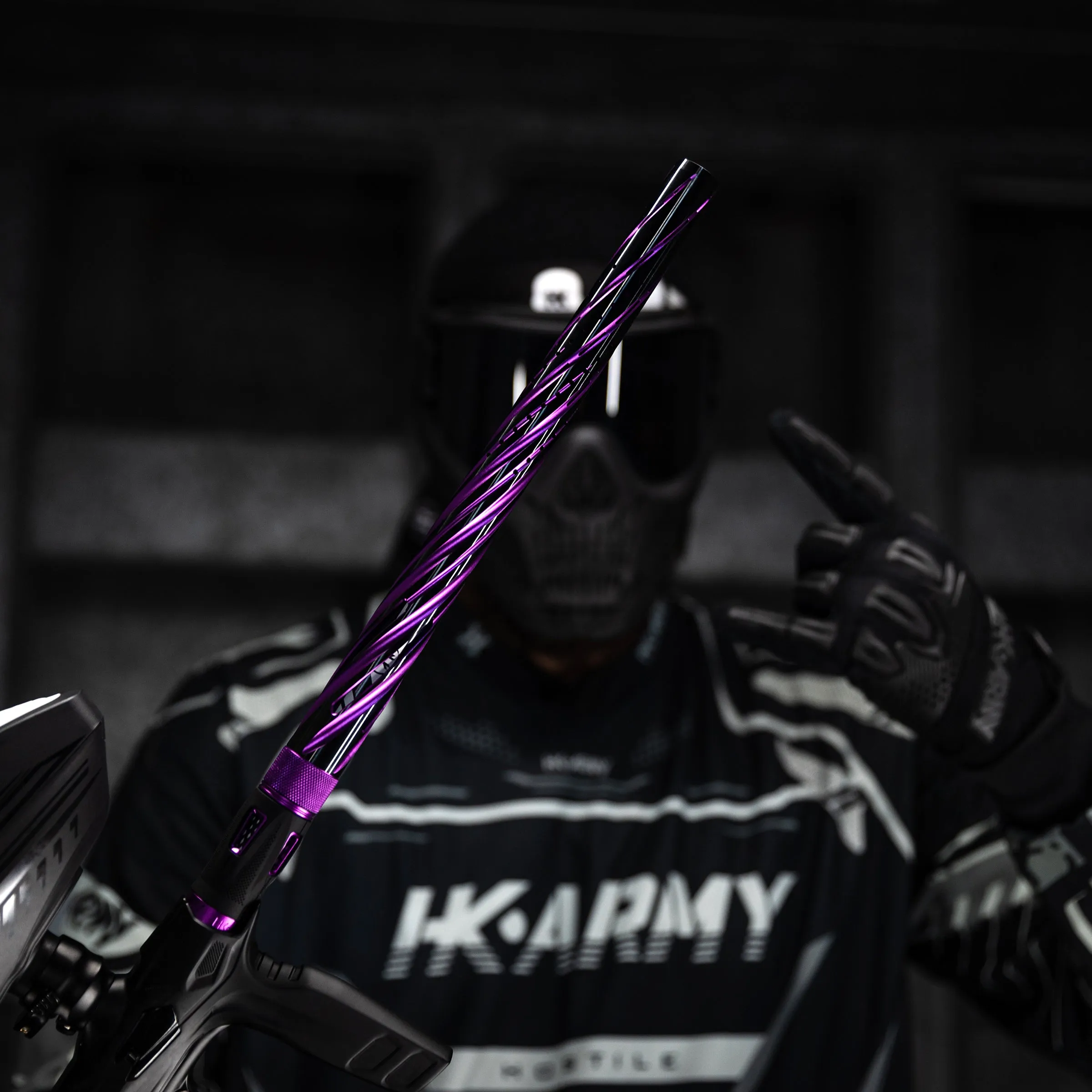 LAZR Elite Orbit Barrel Kit - 15 Dust Purple/Colored Inserts - Cocker Threads