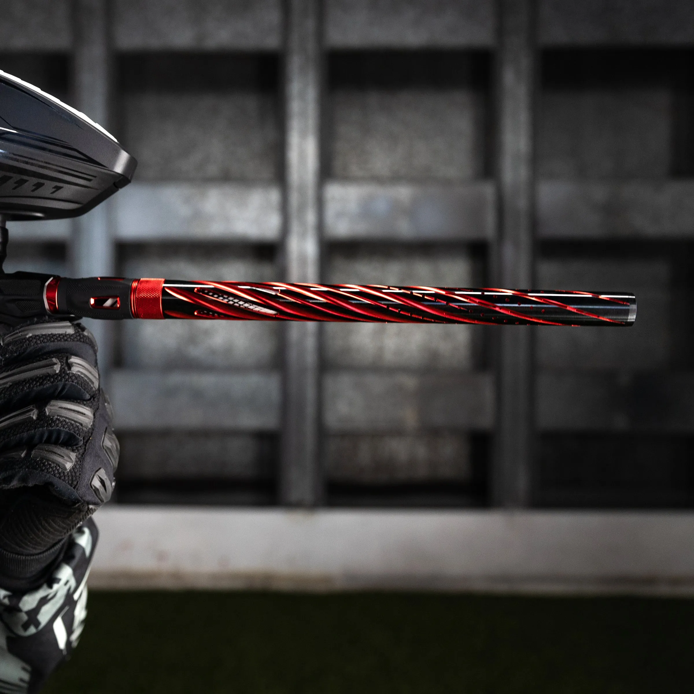 LAZR Elite Orbit Barrel Kit - 15 Dust Red/Black Inserts - Cocker Threads
