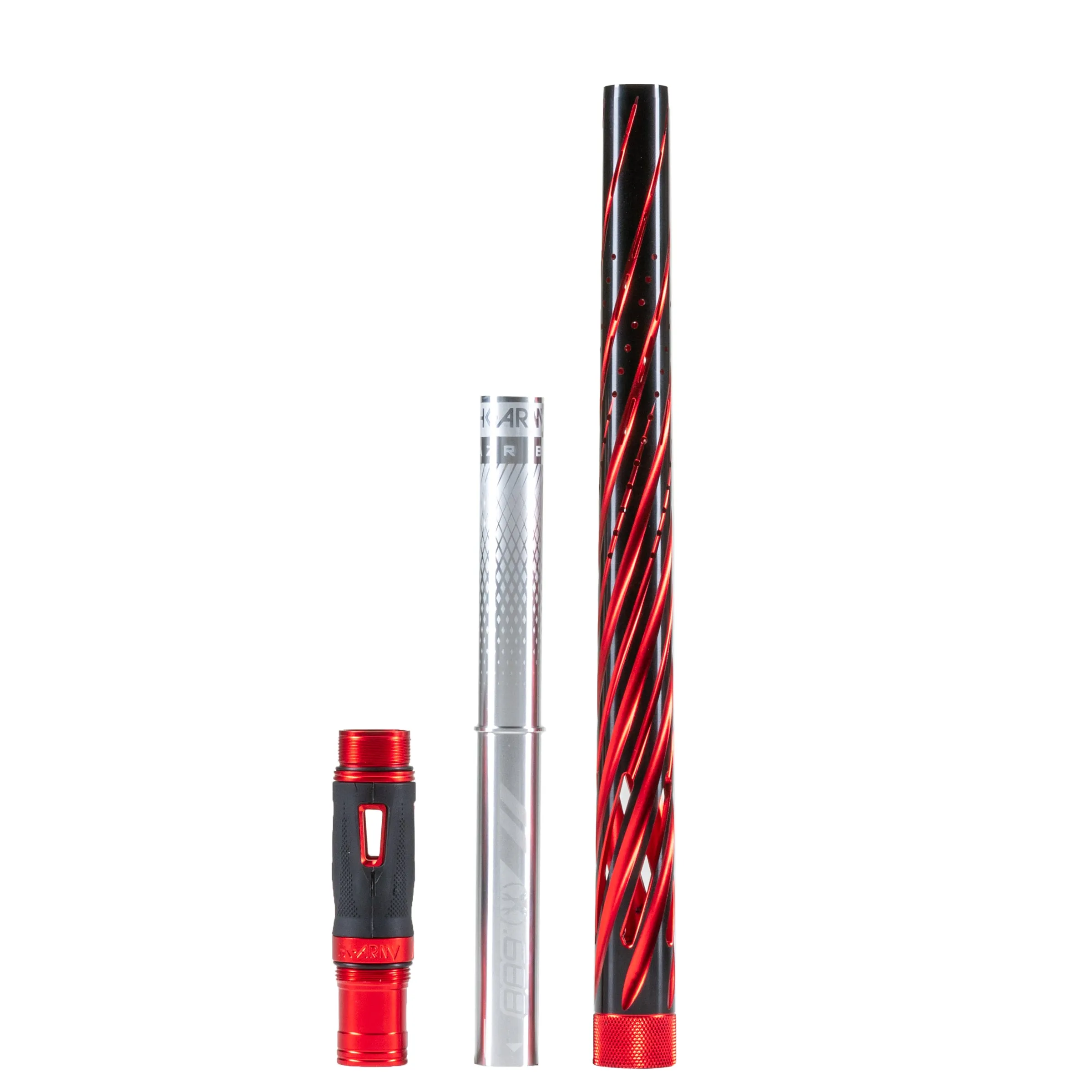 LAZR Elite Orbit Barrel Kit - 15 Dust Red/Colored Inserts - Cocker Threads