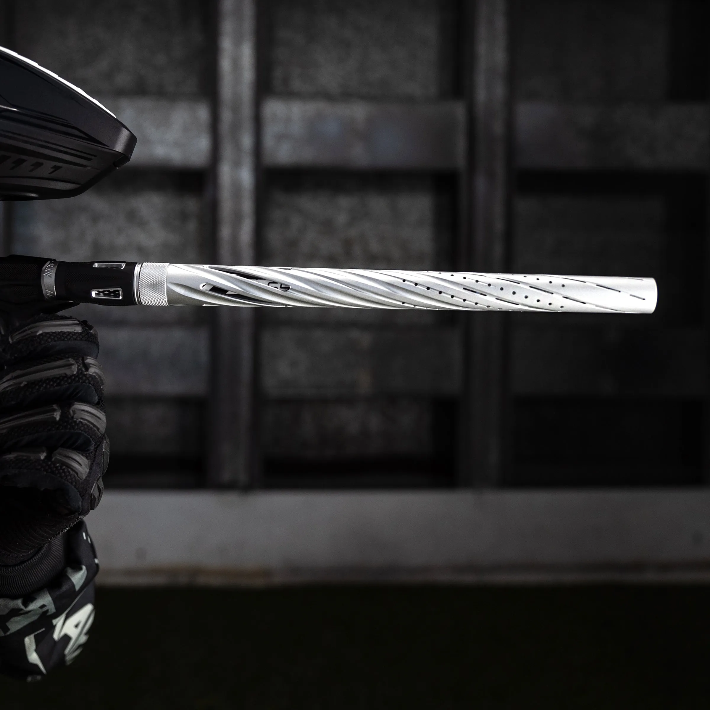 LAZR Elite Orbit Barrel Kit - 15 Dust Silver/Black Inserts - Cocker Threads