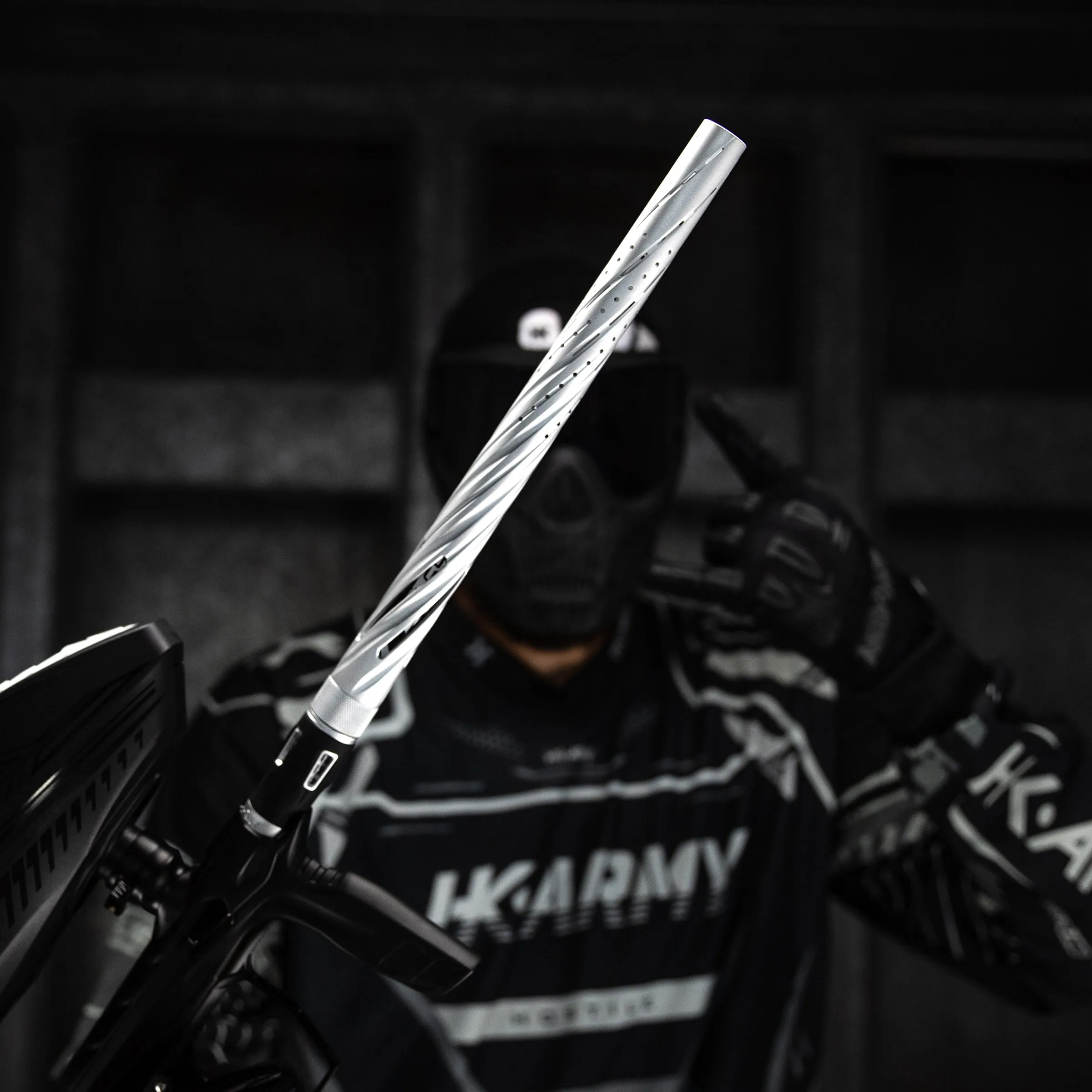 LAZR Elite Orbit Barrel Kit - 15 Dust Silver/Colored Inserts - Cocker Threads