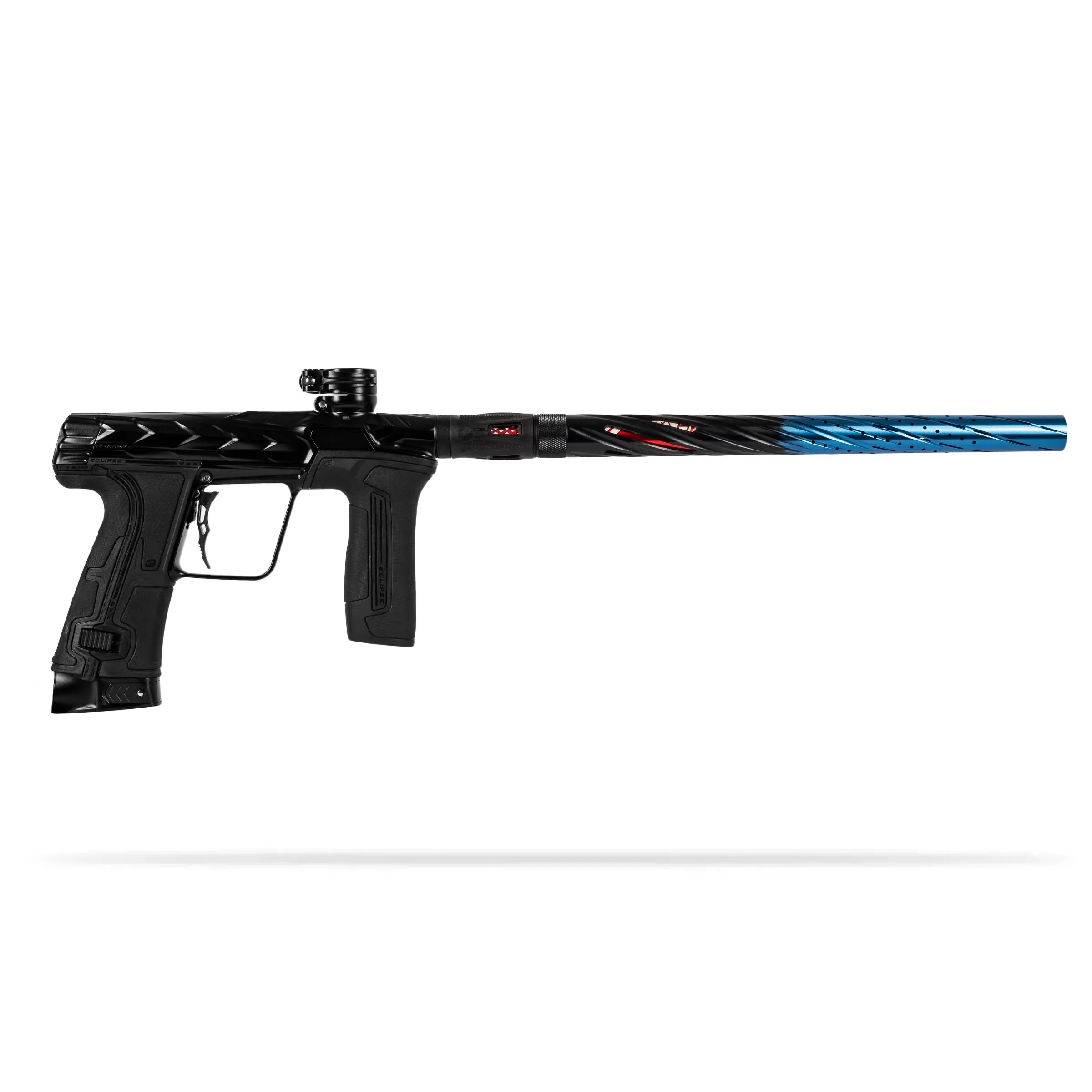 LAZR Elite Orbit Barrel Tip - Black/Blue Fade
