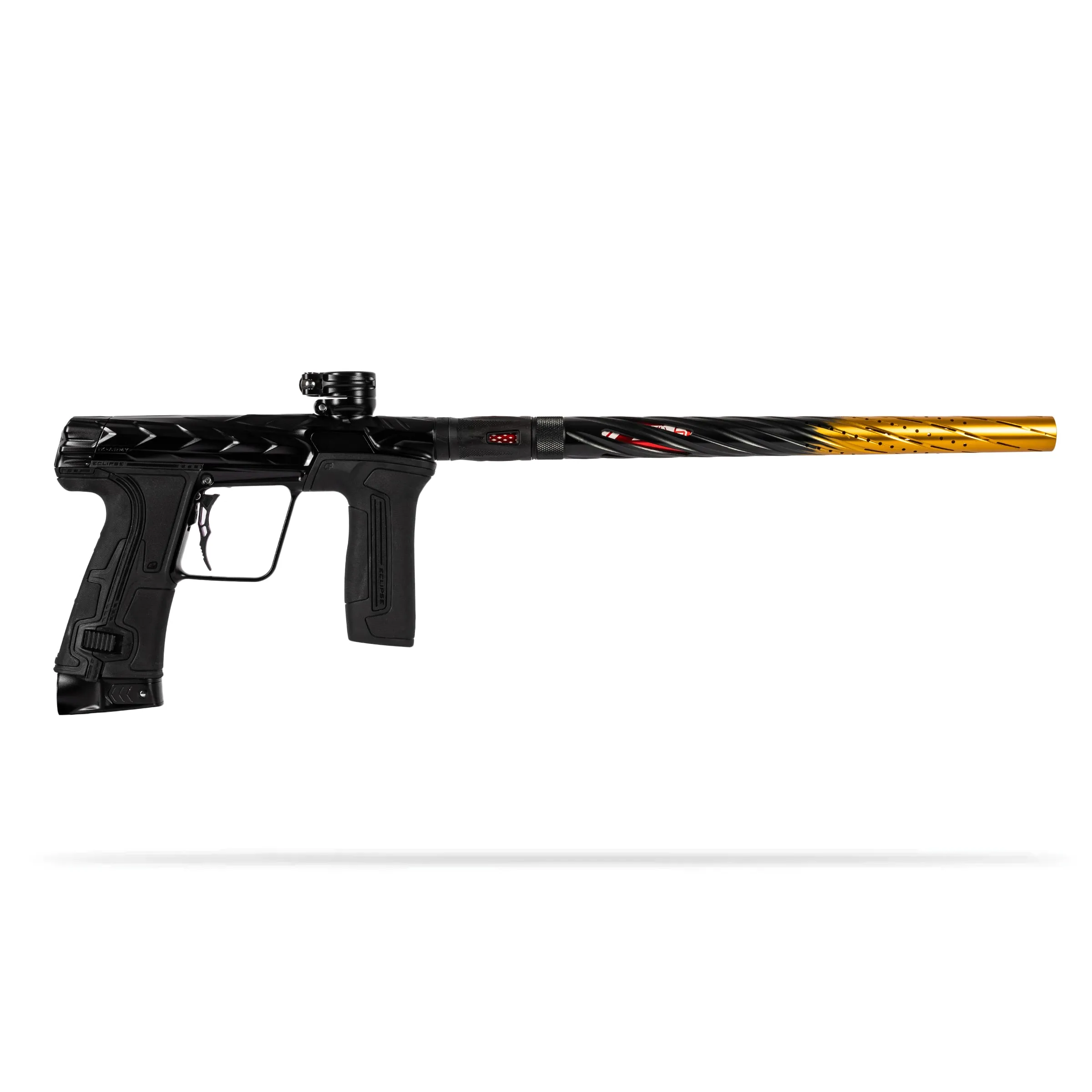 LAZR Elite Orbit Barrel Tip - Black/Gold Fade