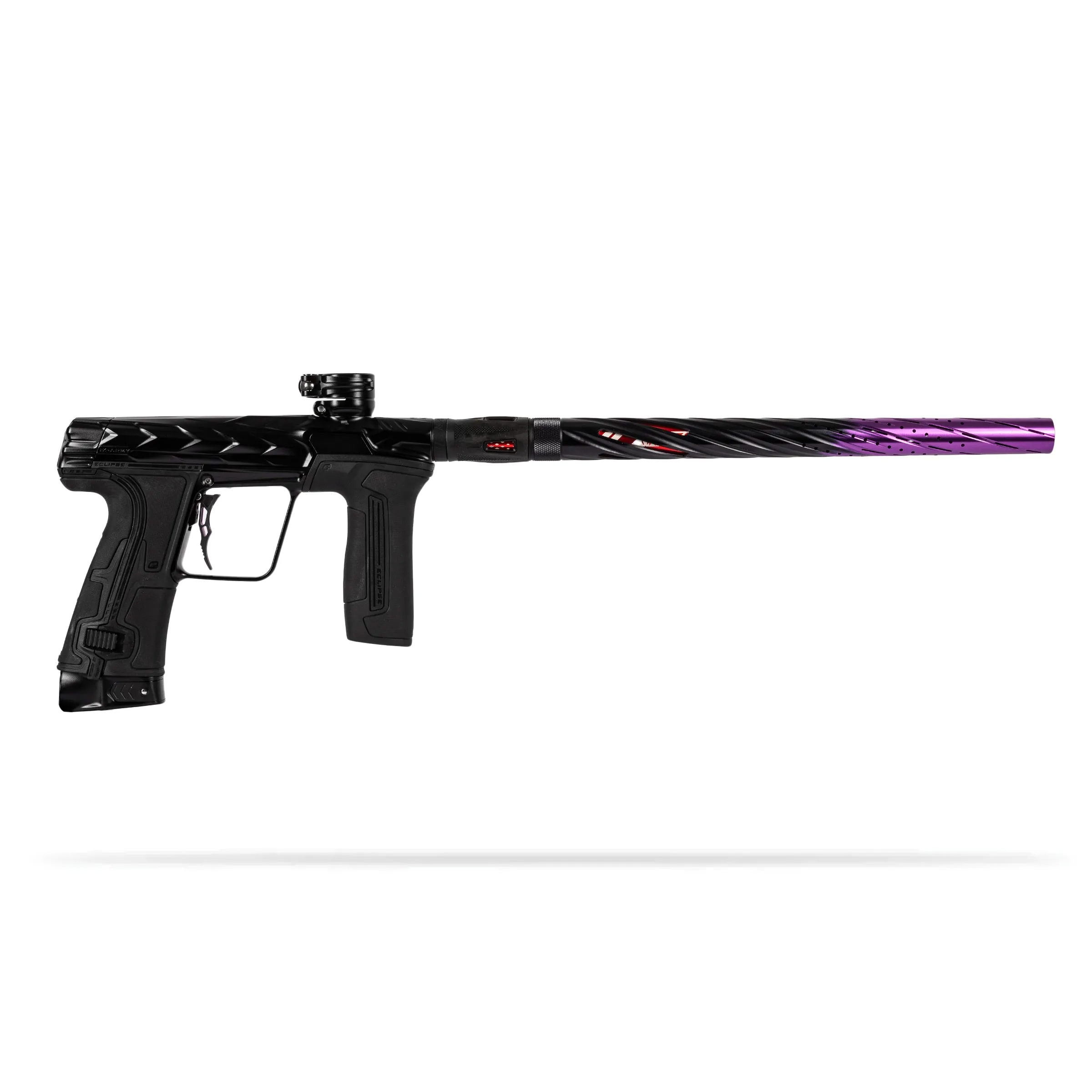 LAZR Elite Orbit Barrel Tip - Black/Purple Fade