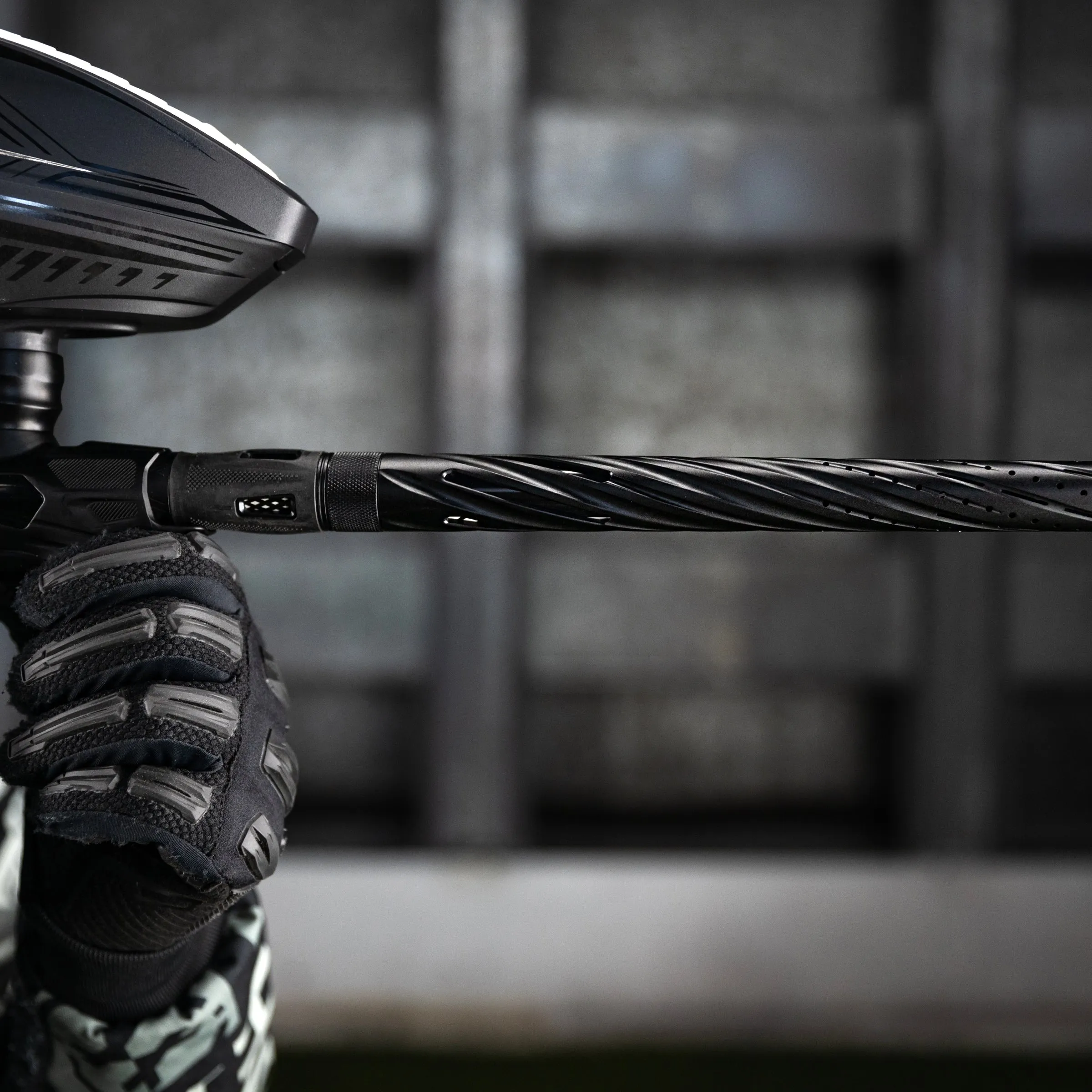 LAZR Elite Orbit Barrel Tip - Dust Black/Black