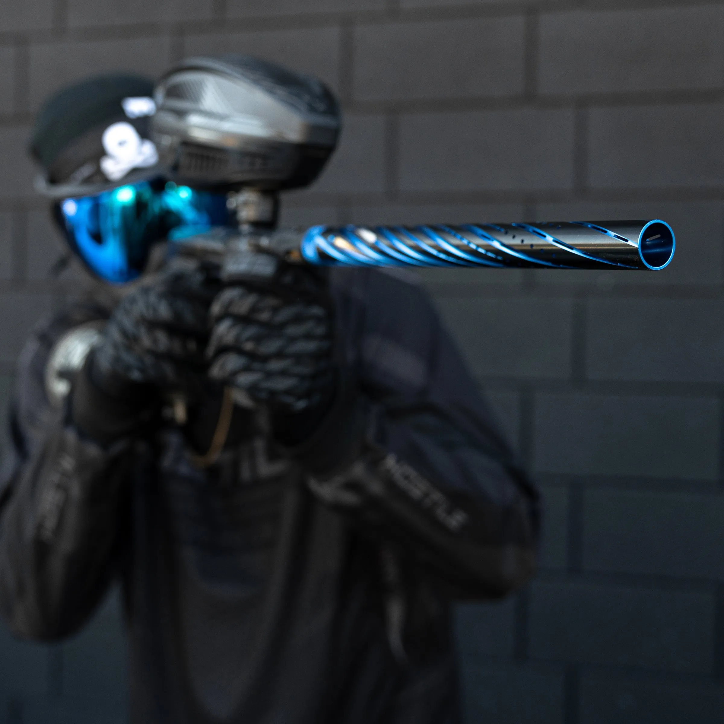 LAZR Elite Orbit Barrel Tip - Dust Blue/Black