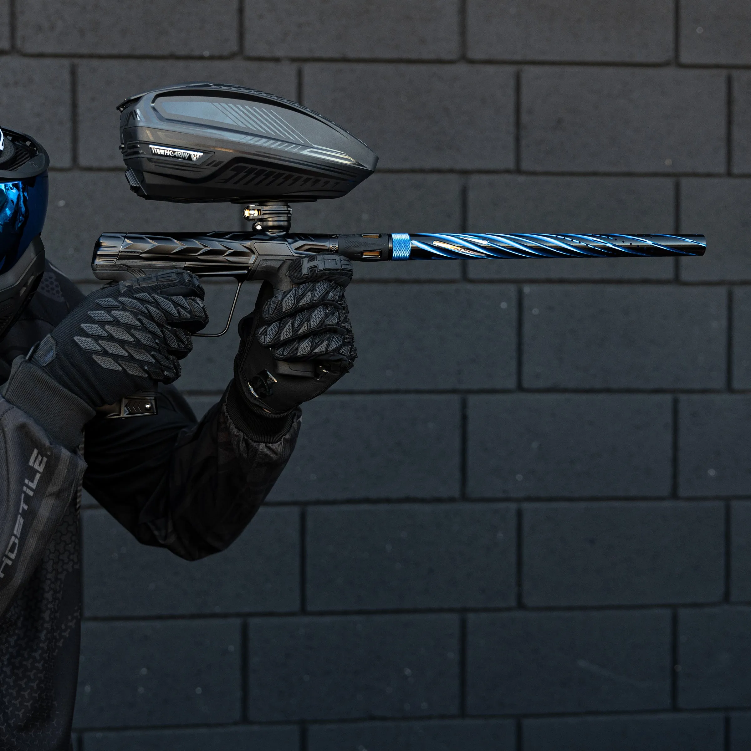 LAZR Elite Orbit Barrel Tip - Dust Blue/Black
