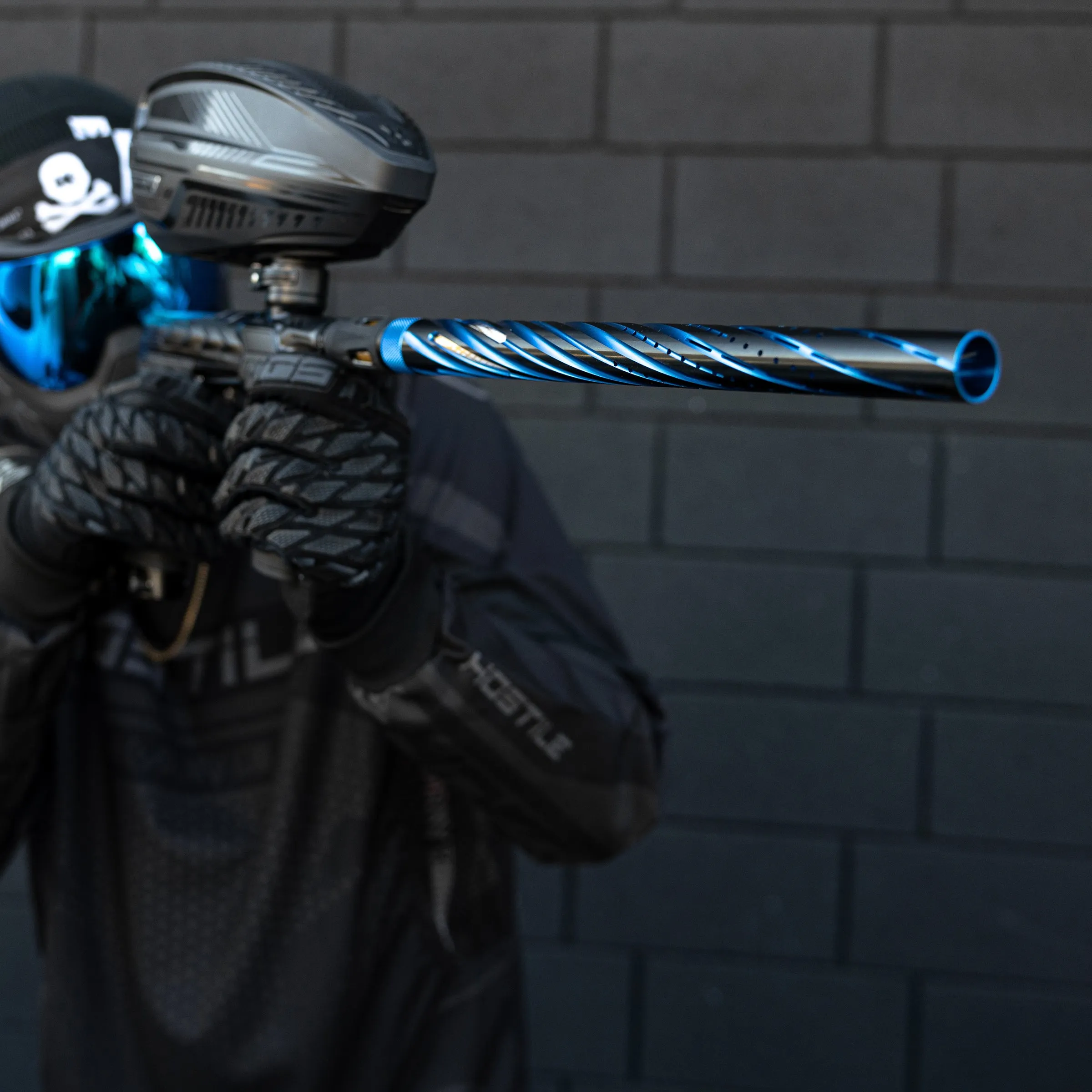 LAZR Elite Orbit Barrel Tip - Dust Blue/Black