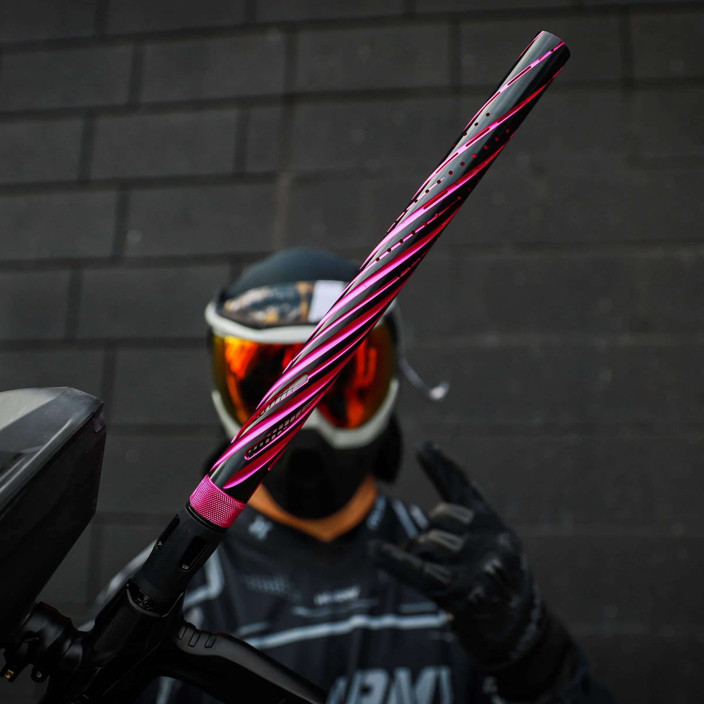 LAZR Elite Orbit Barrel Tip - Dust Pink/Black