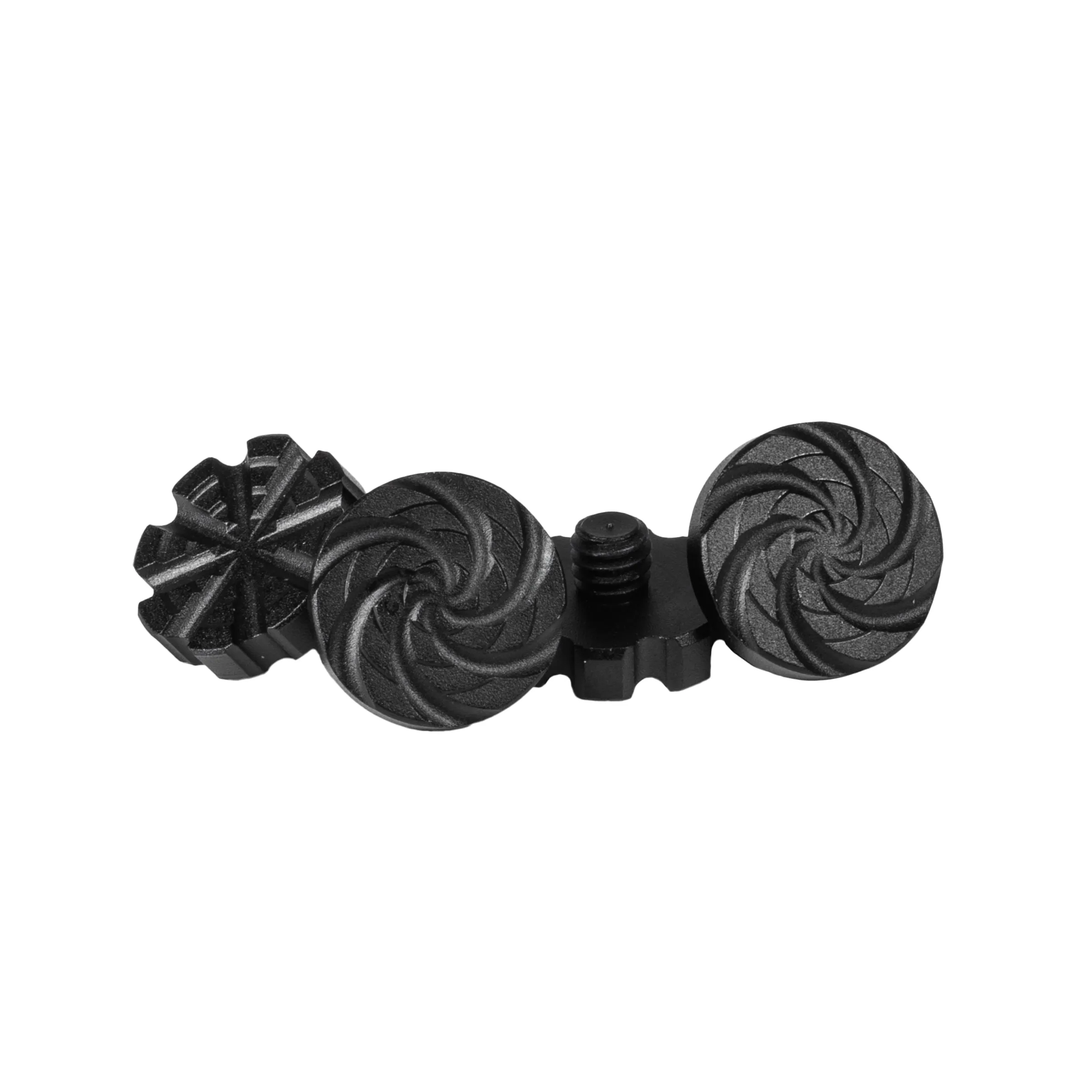 Machined Goggle Screw Set Cyclone Black