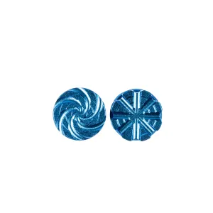 Machined Goggle Screw Set Cyclone Blue