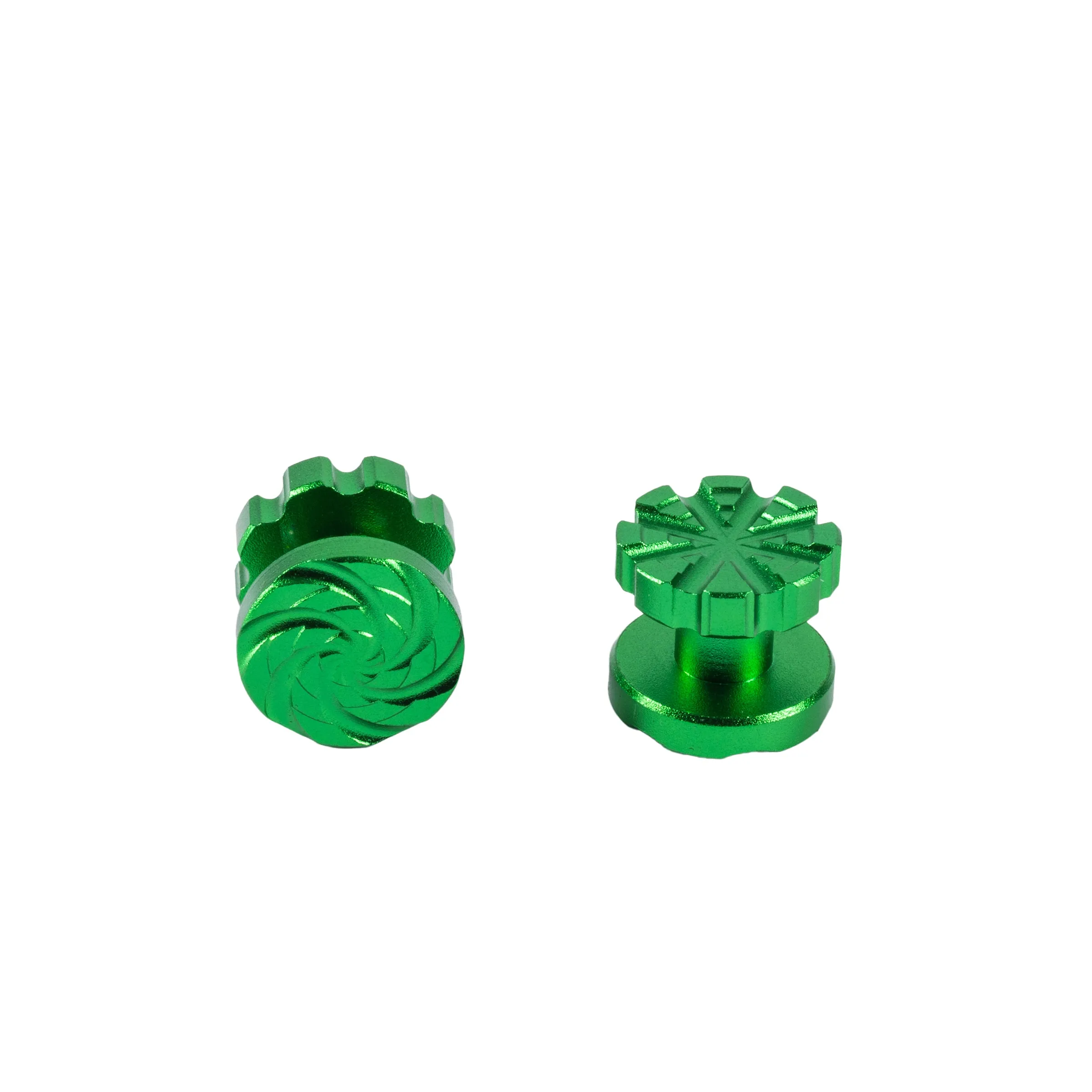 Machined Goggle Screw Set Cyclone Green