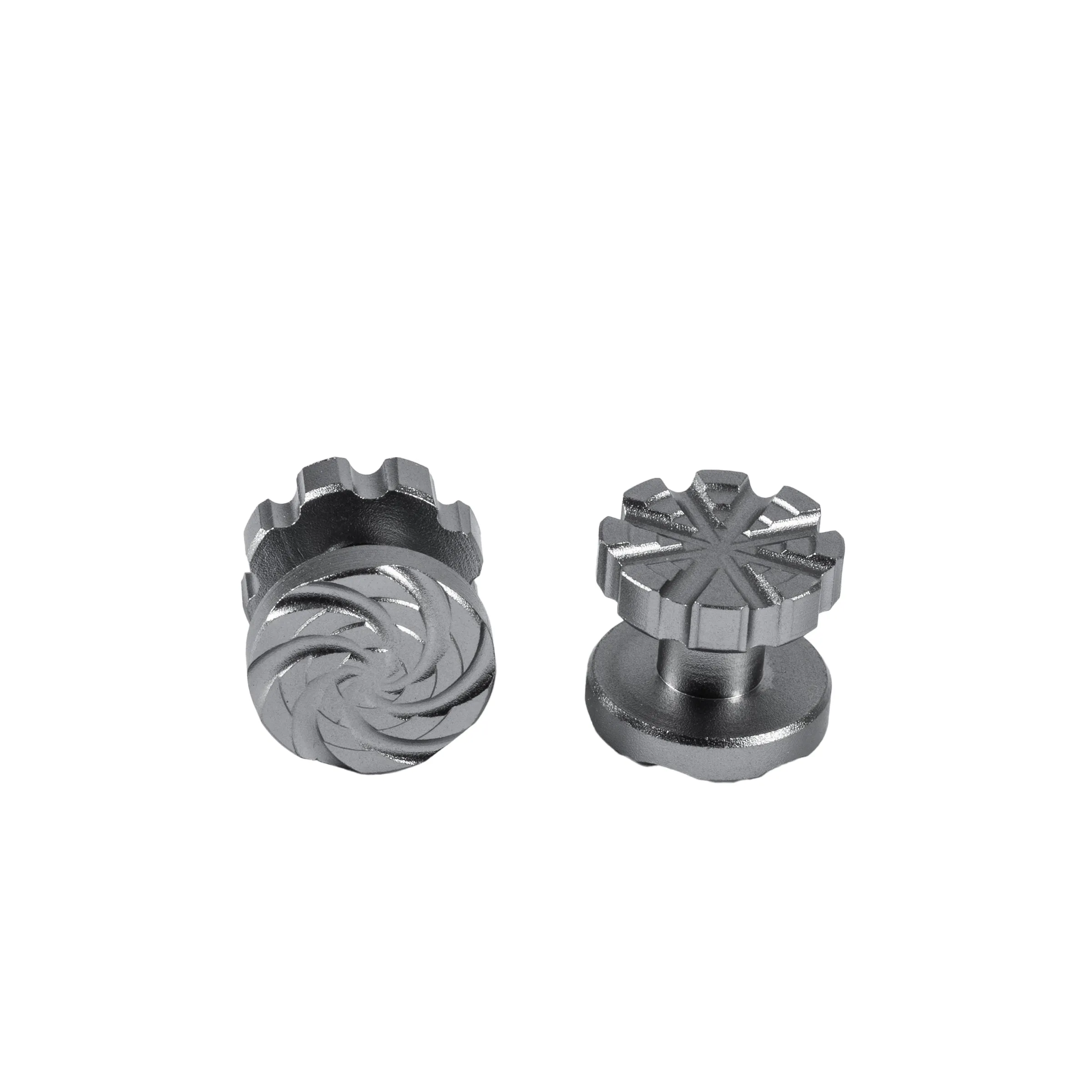 Machined  Goggle Screw Set Cyclone Pewter