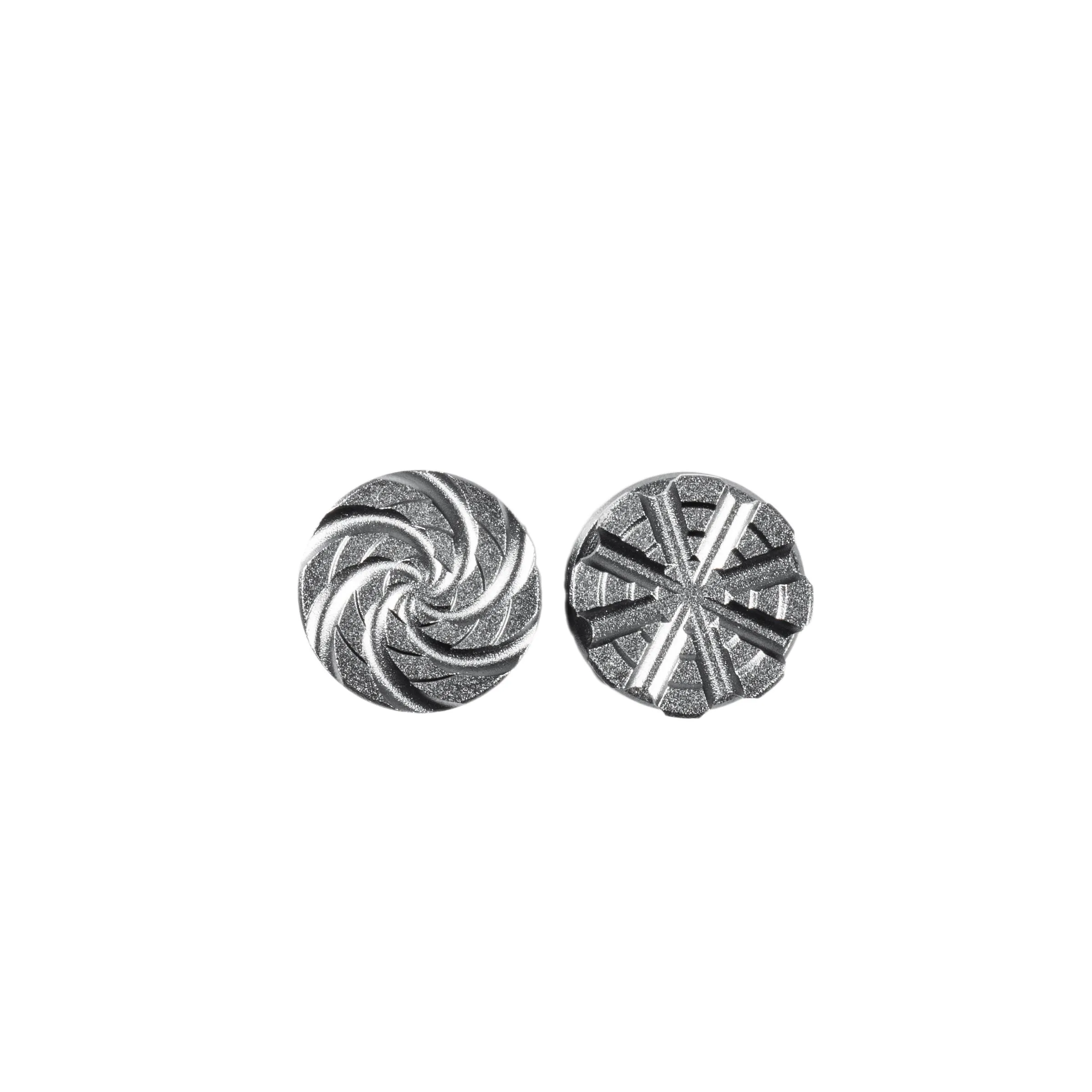 Machined  Goggle Screw Set Cyclone Pewter