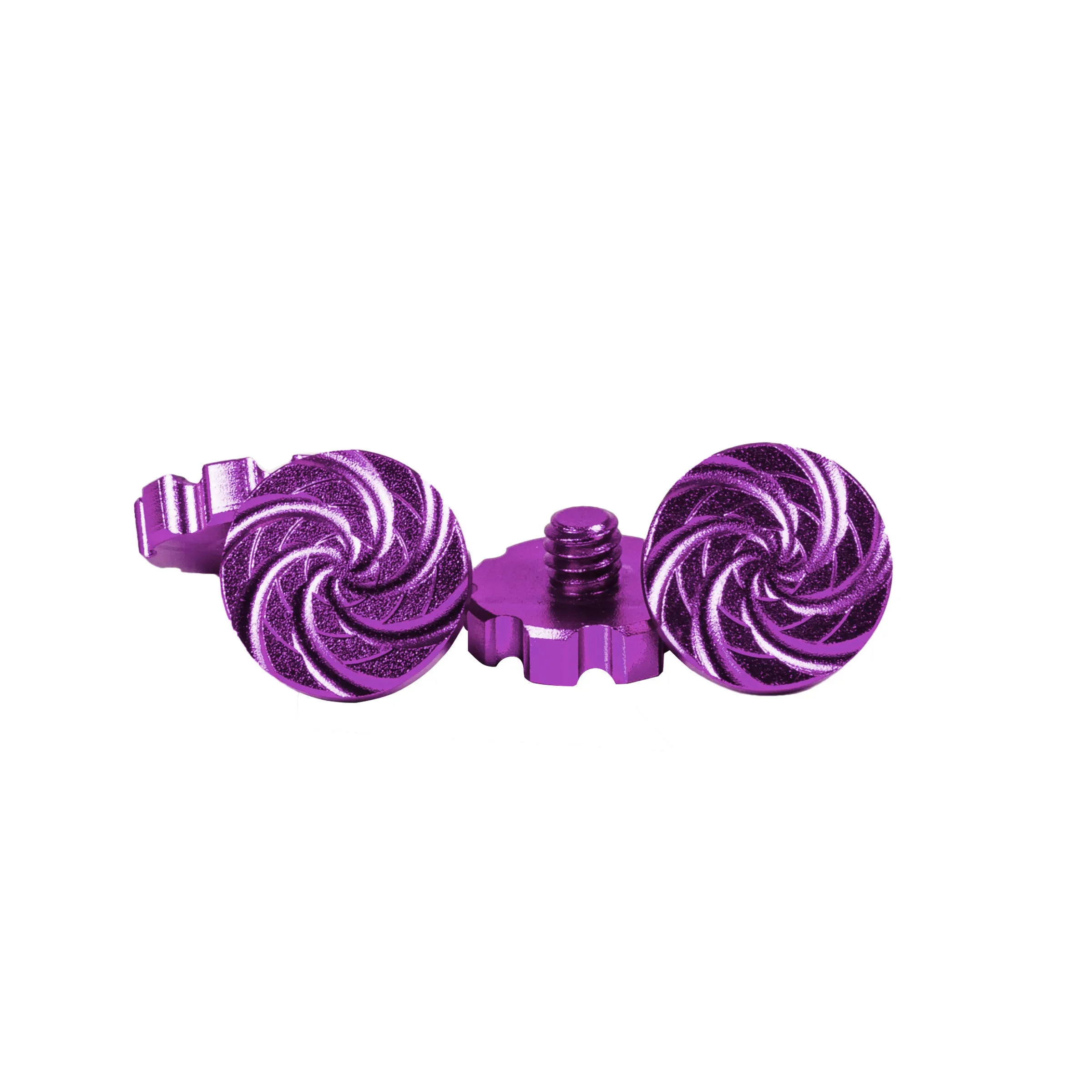 Machined Goggle Screw Set Cyclone Purple