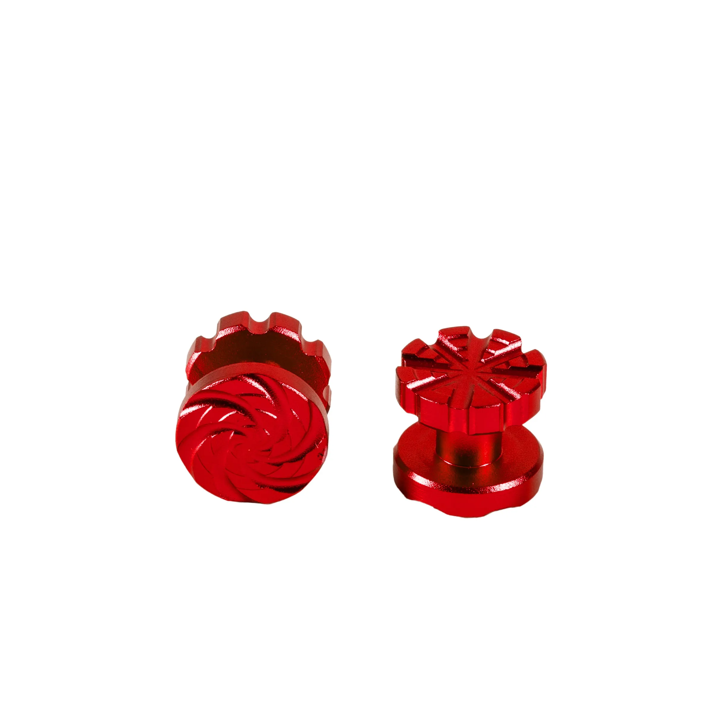 Machined Goggle Screw Set Cyclone Red