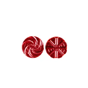Machined Goggle Screw Set Cyclone Red