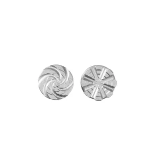Machined Goggle Screw Set Cyclone Silver