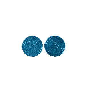 Machined Goggle Screw Set Icon Blue