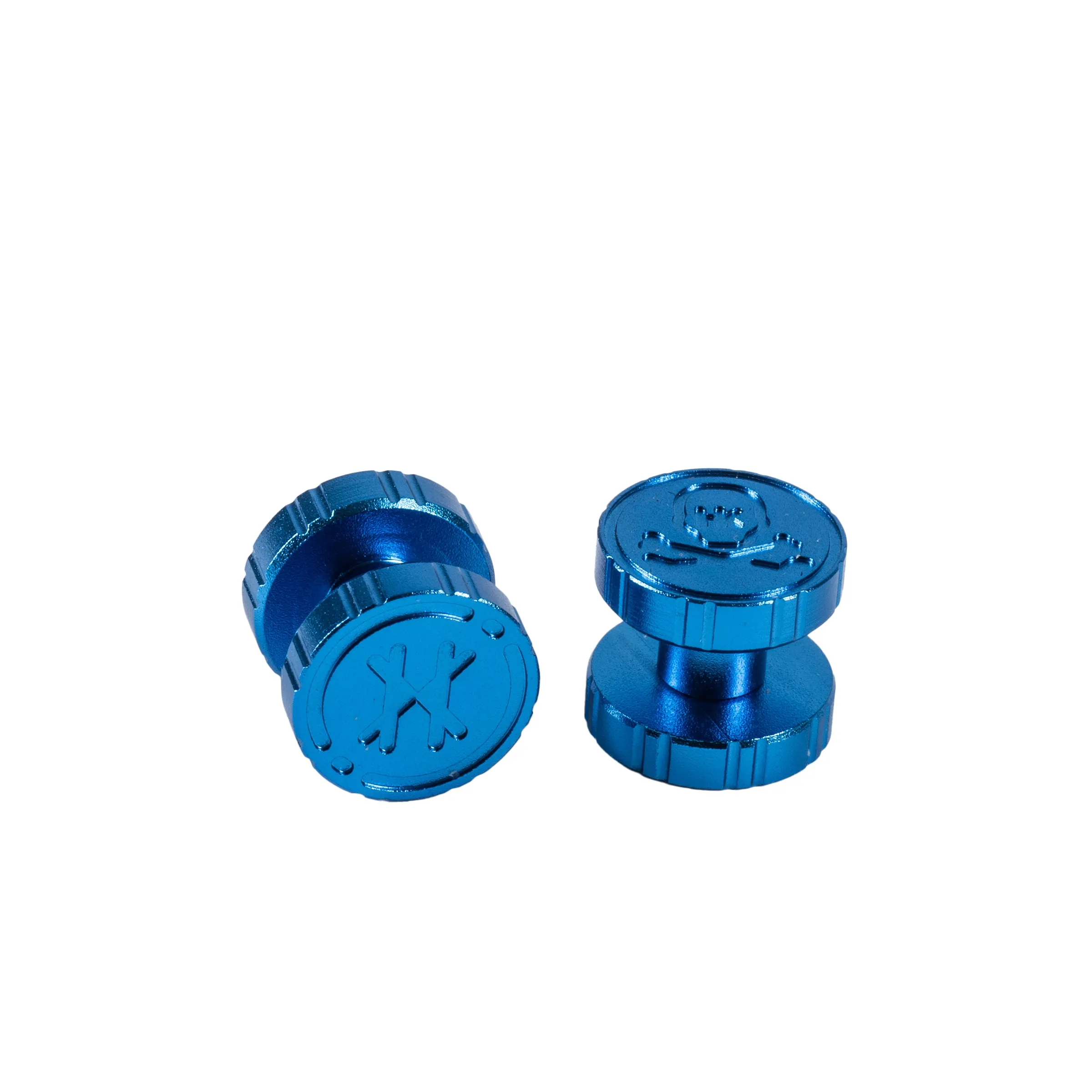 Machined Goggle Screw Set Icon Blue
