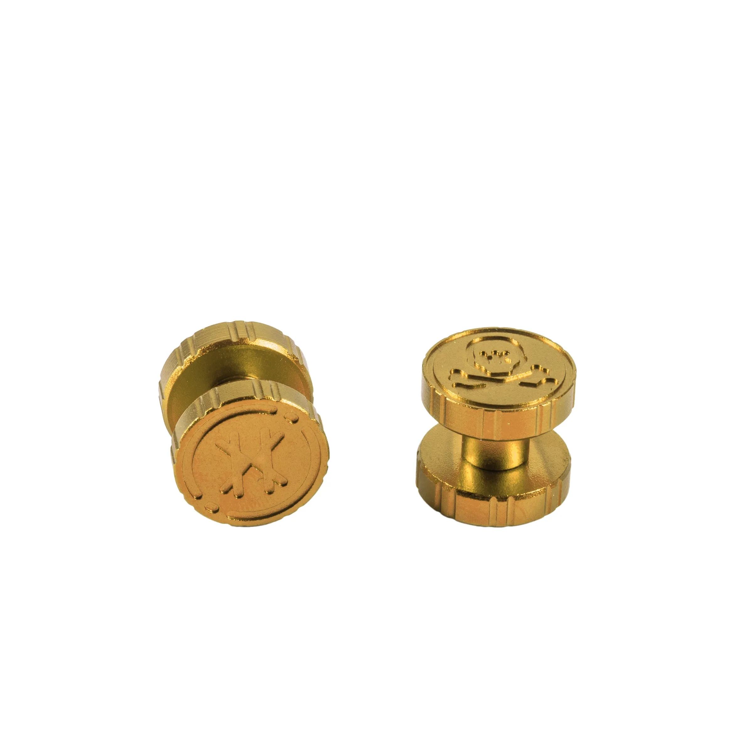 Machined Goggle Screw Set Icon Gold