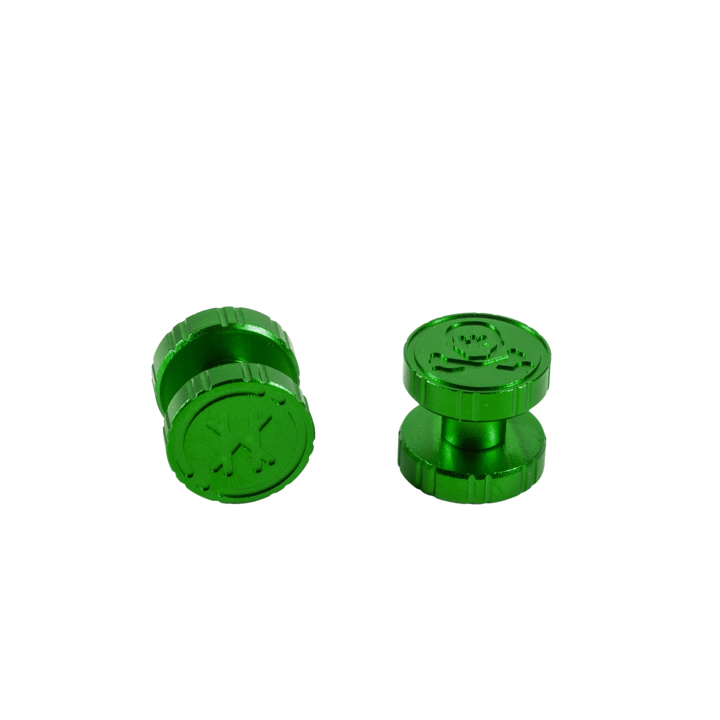 Machined Goggle Screw Set Icon Green