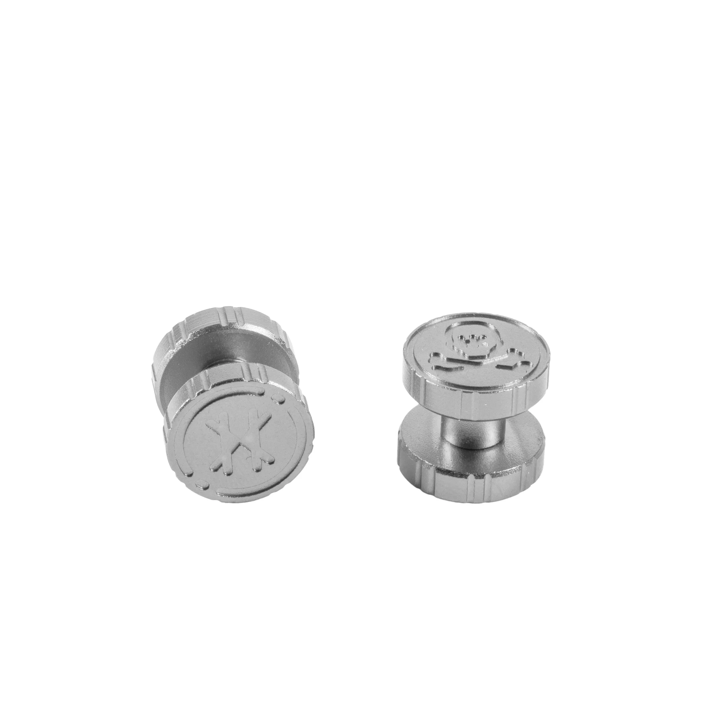 Machined Goggle Screw Set Icon Silver