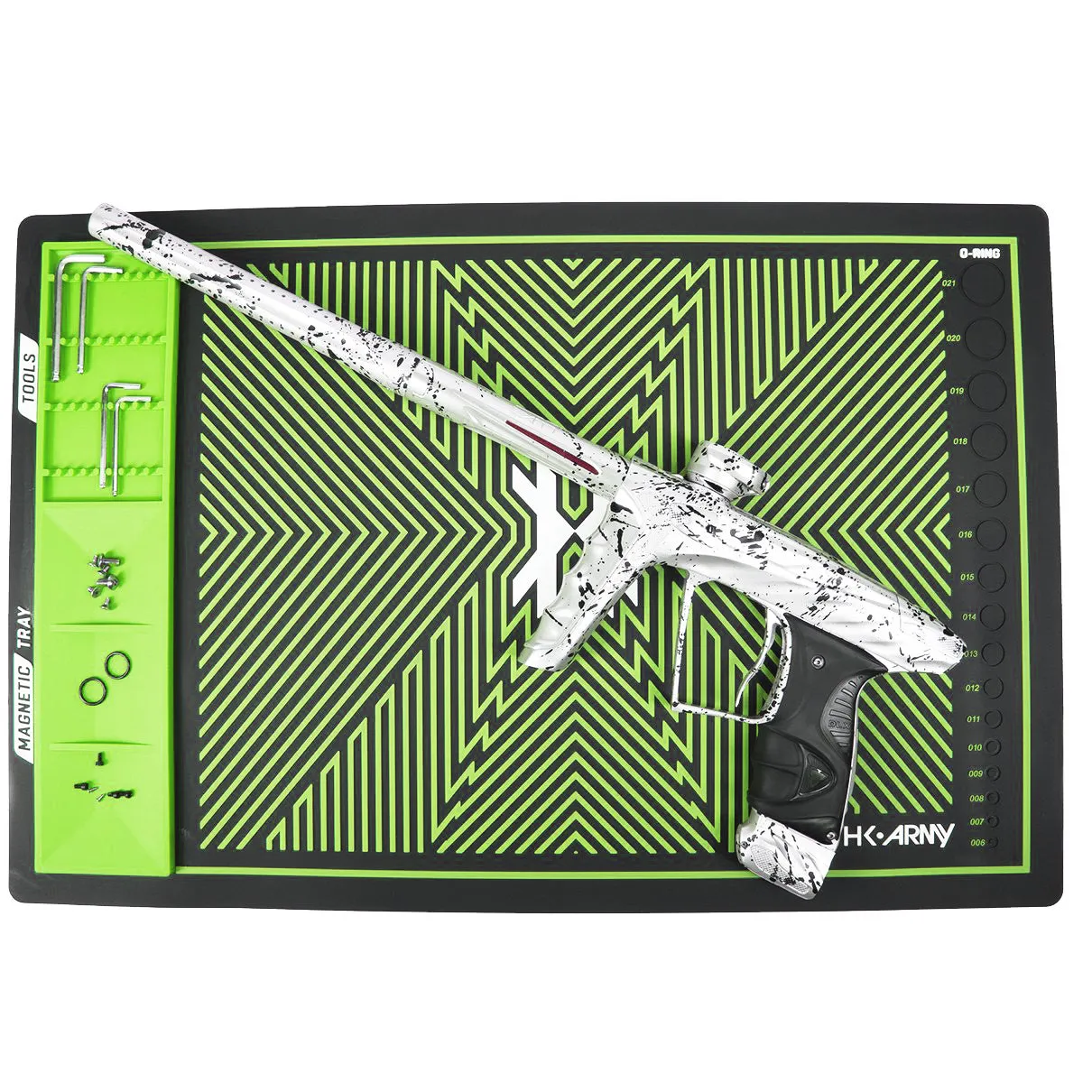 MagMat - Magnetic Tech Mat - Black/Neon Green