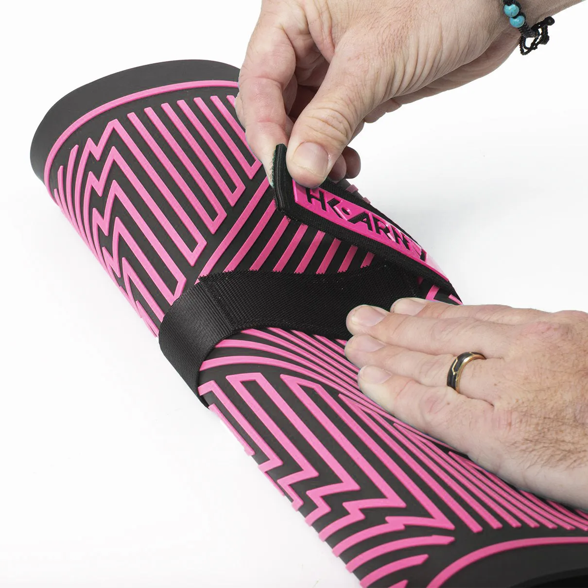 MagMat - Magnetic Tech Mat - Black/Neon Pink