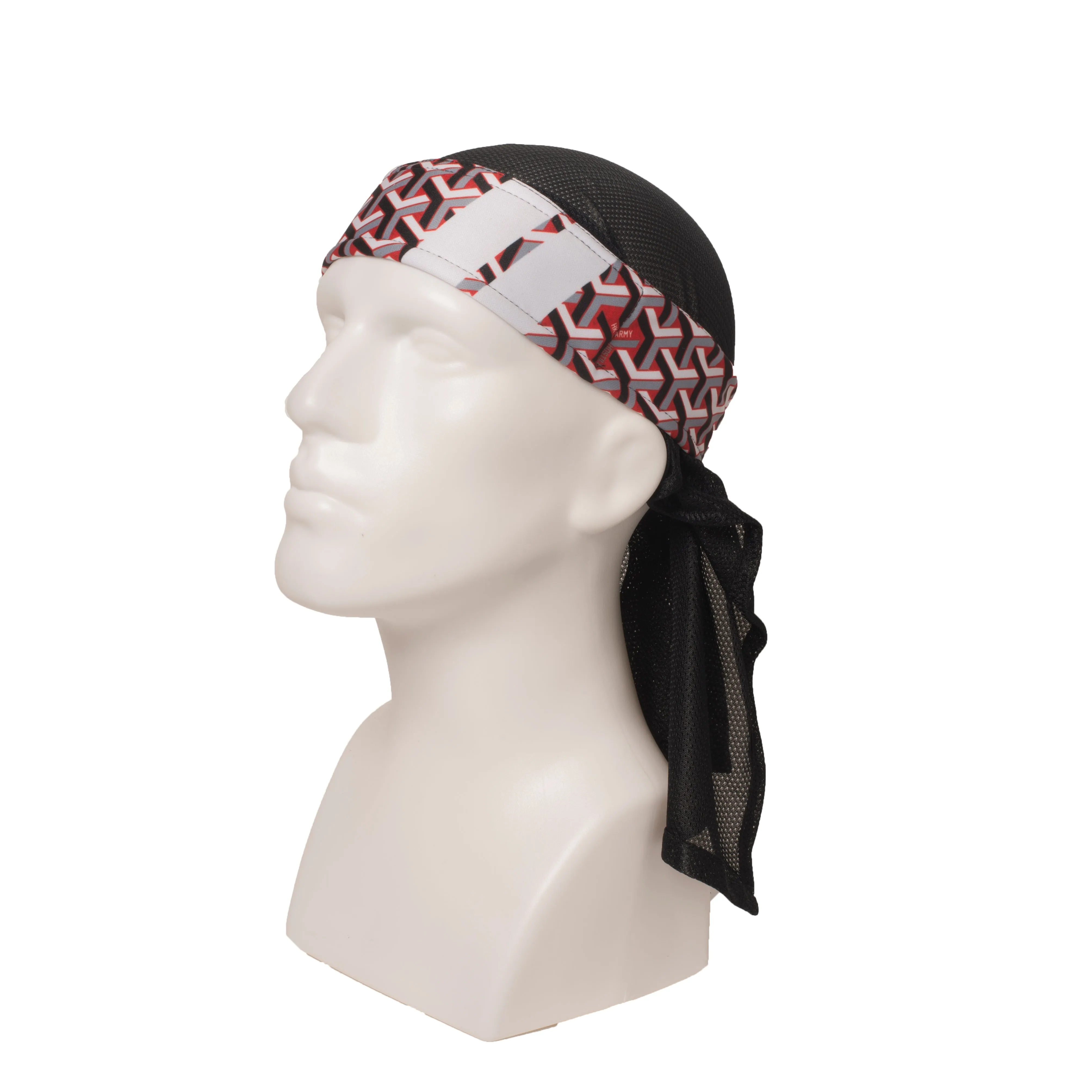 MR. H Stahk Red Headwrap