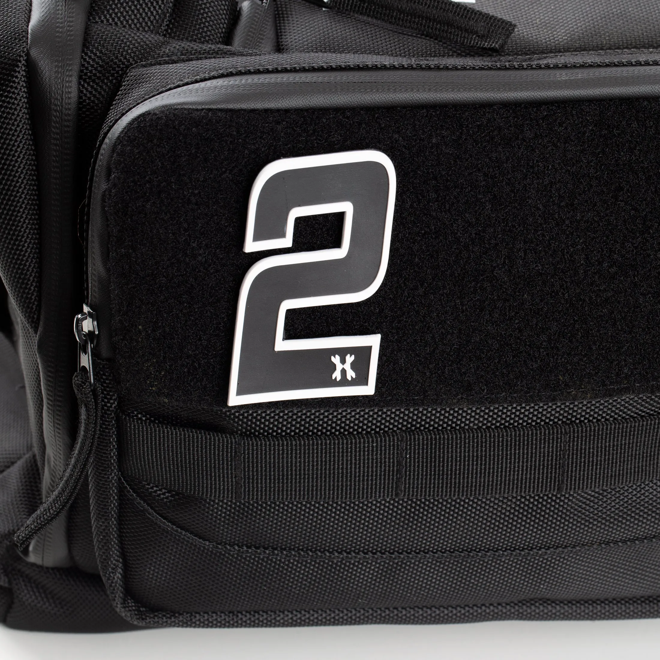 Number 2 Rubber Velcro Patch
